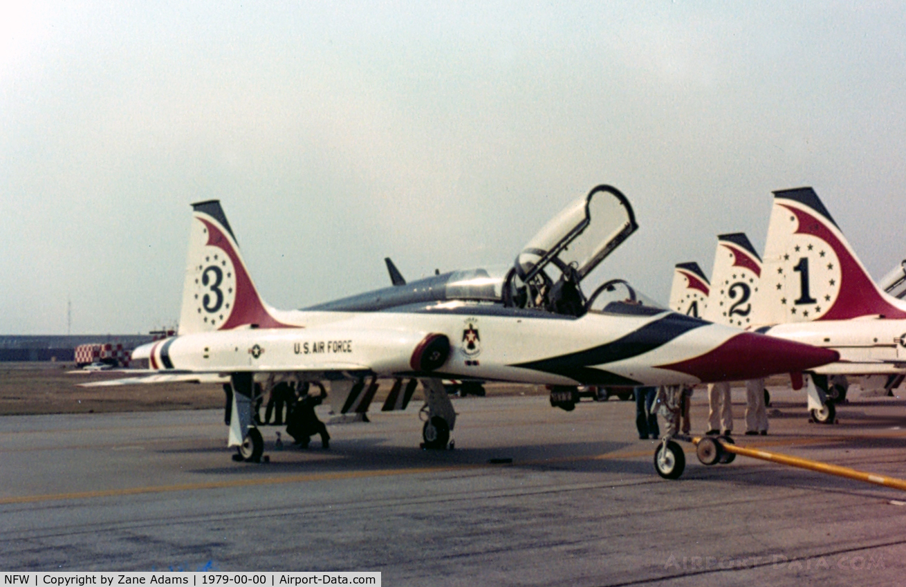 Fort Worth Nas Jrb/carswell Field Airport (NFW) - USAF Thunderbirds T-38's at Carswell AFB