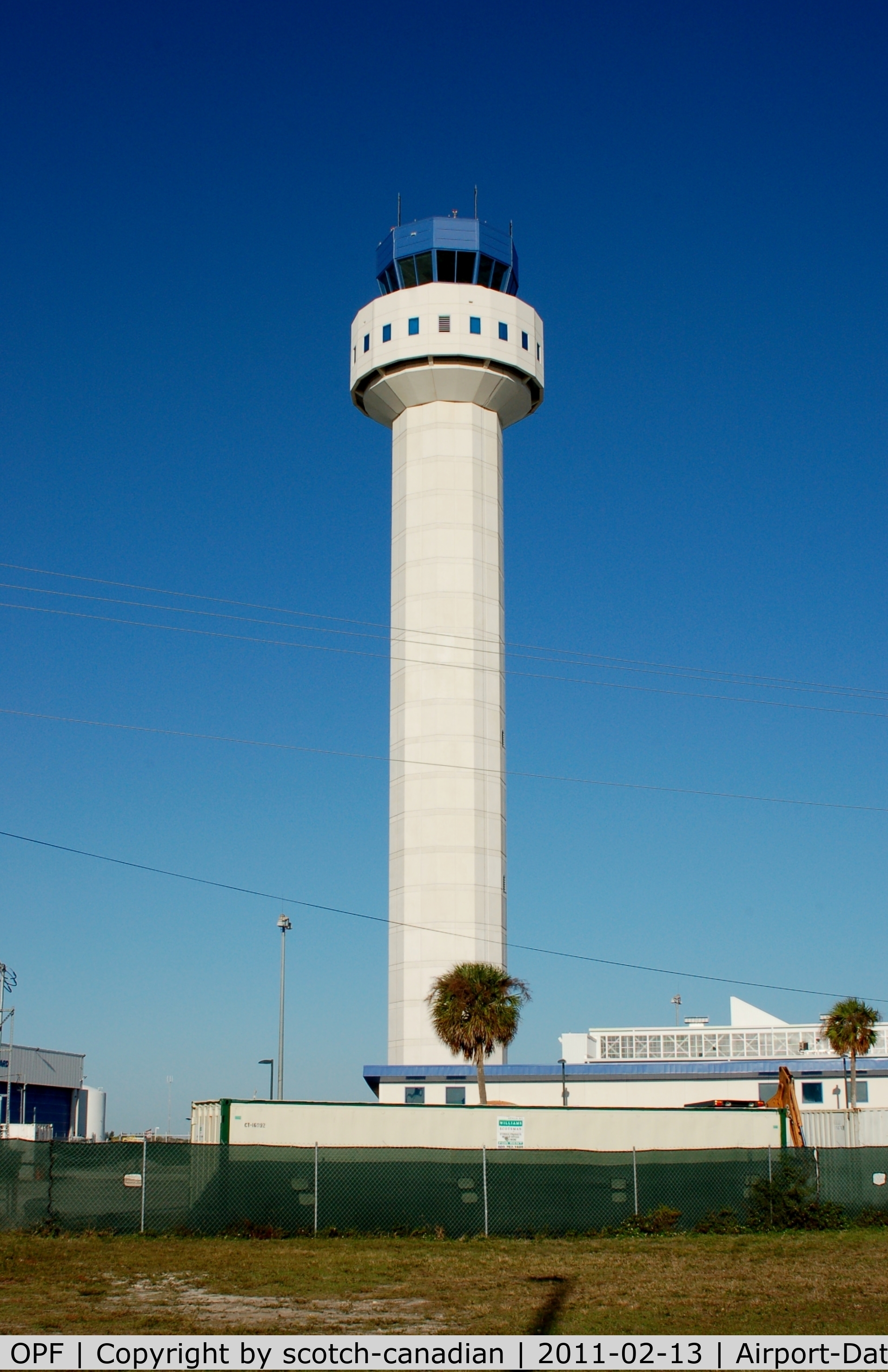 Opa-locka Executive Airport (OPF) - FAA Control Tower at Opa Locka Executive Airport, Opa Locka, FL