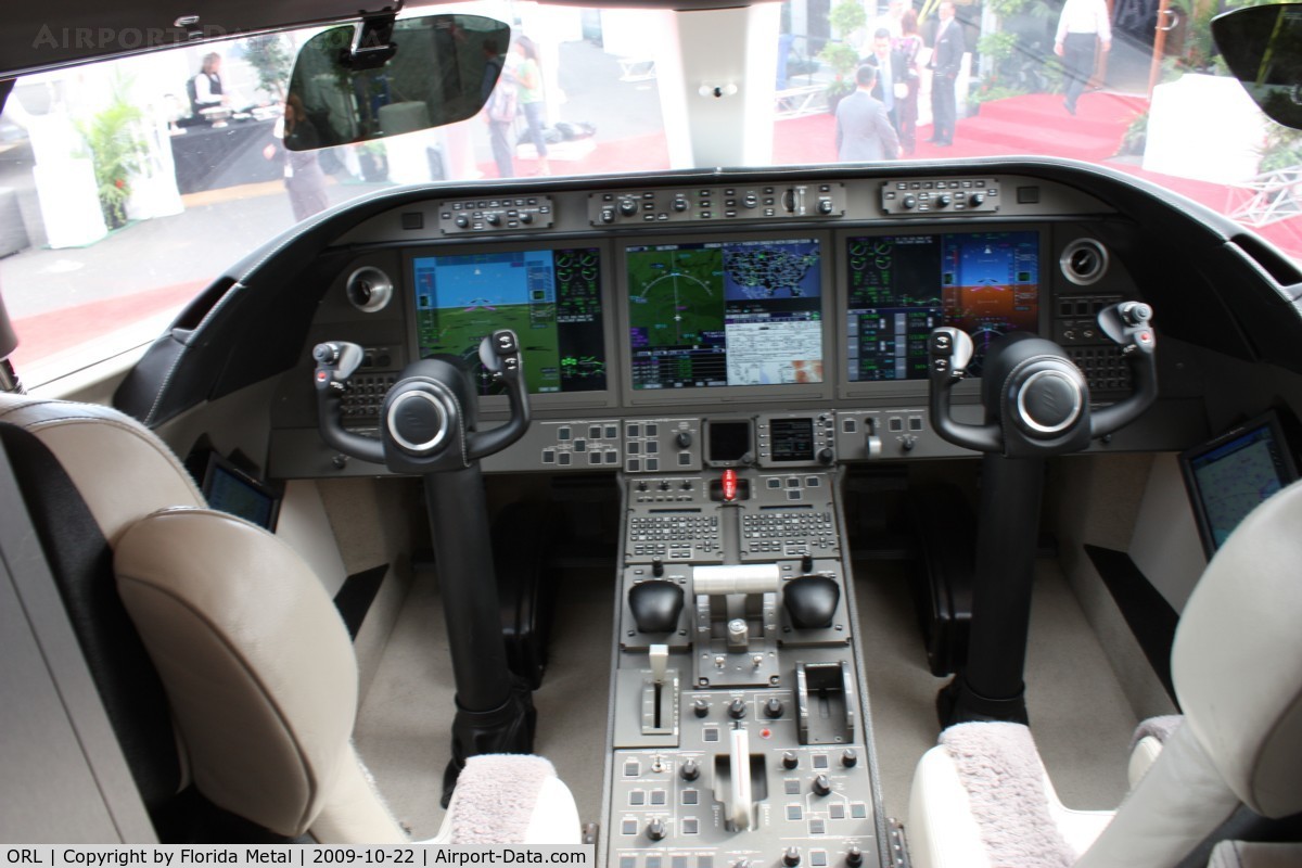 Executive Airport (ORL) - Lear 85 cockpit mock up