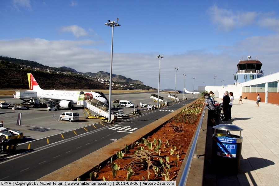 Madeira Airport (Funchal Airport), Funchal, Madeira Island Portugal (LPMA) - Public viewing area