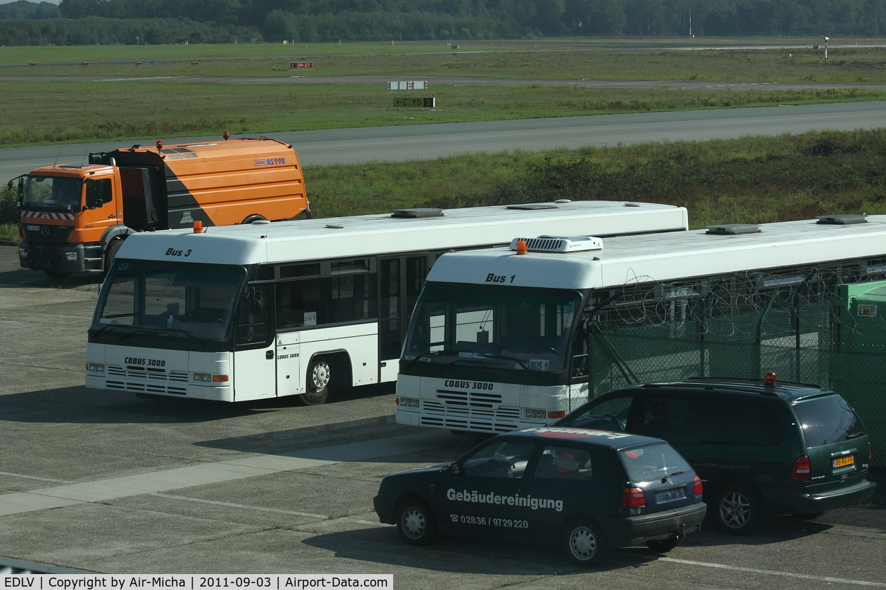 Weeze Airport (formerly Niederrhein Airport), Weeze Germany (EDLV) - Airport buses, from Weeze Airport, Germany, EDLV/ NRN