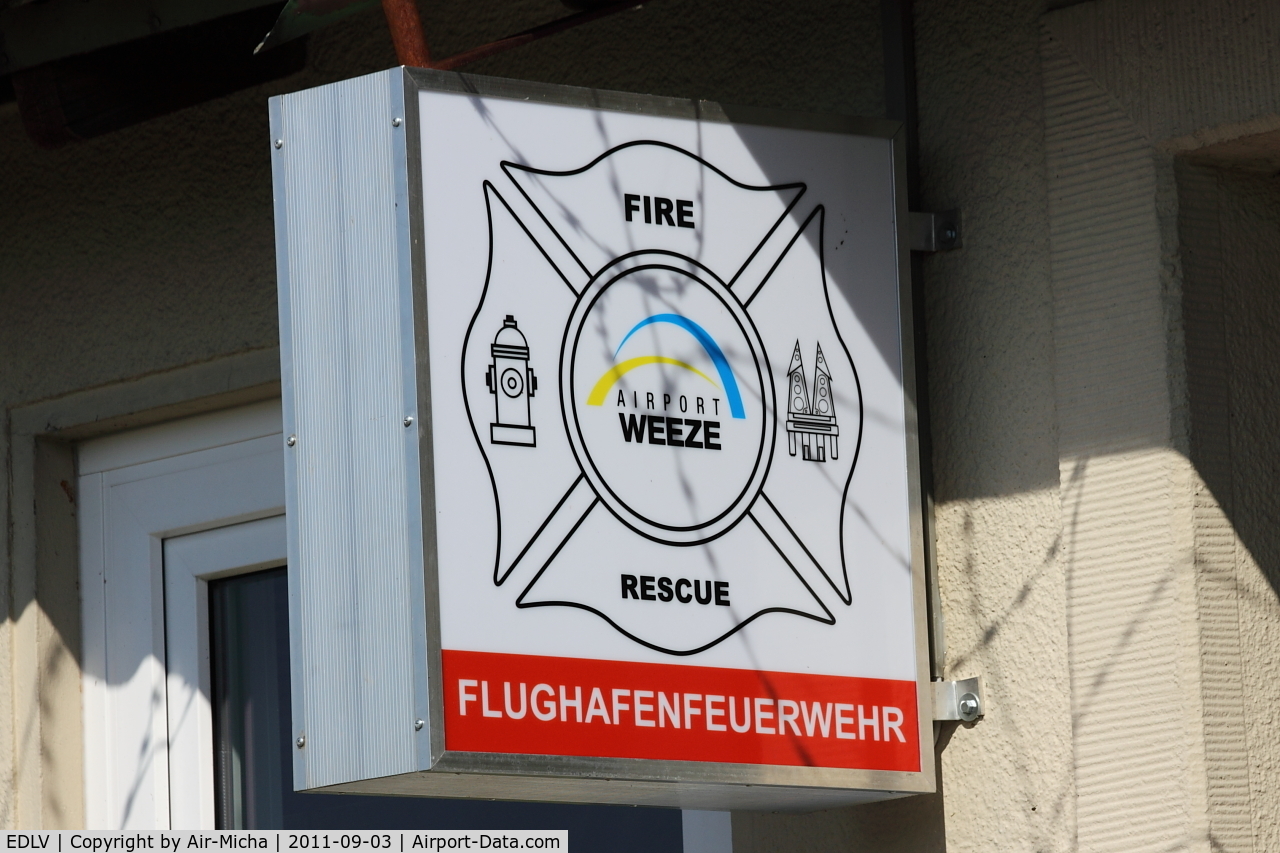 Weeze Airport (formerly Niederrhein Airport), Weeze Germany (EDLV) - Airport Fire Department of Weeze Airport, Germany, EDLV/ NRN