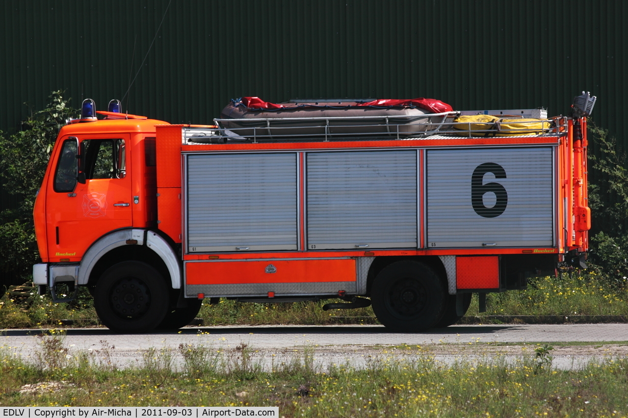 Weeze Airport (formerly Niederrhein Airport), Weeze Germany (EDLV) - Airport Fire Department from Weeze Airport, Germany, EDLV/ NRN