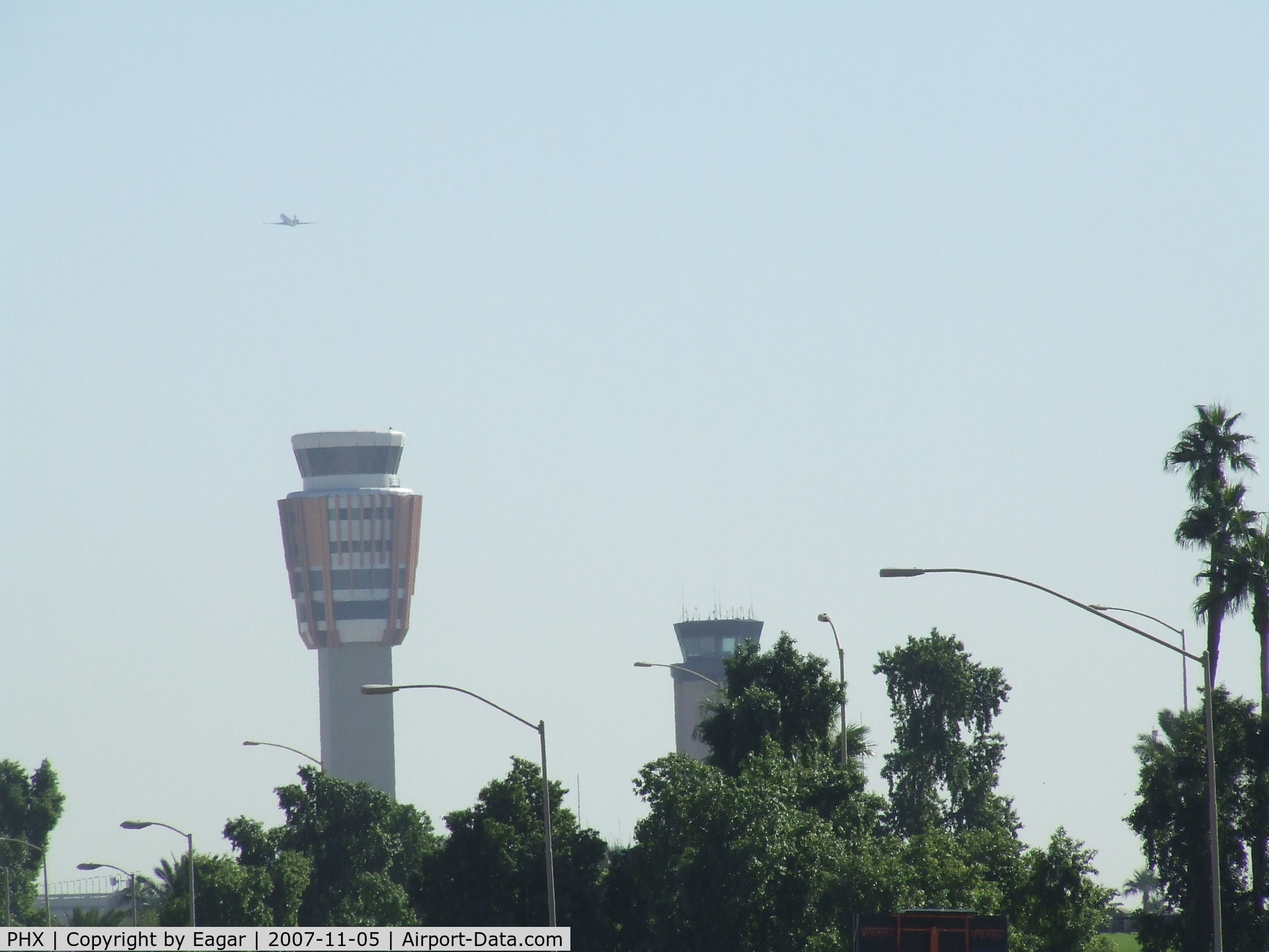 Phoenix Sky Harbor International Airport (PHX) - Before the old tower was taken down