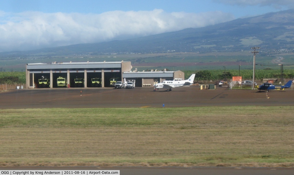 Kahului Airport (OGG) - The fire station at PHOG.