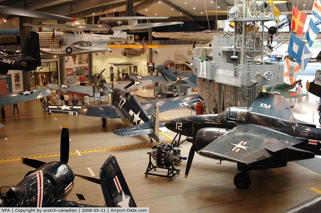 Pensacola Nas/forrest Sherman Field/ Airport (NPA) - World War II Aircraft Carrier Exhibit at the National Naval Aviation Museum, Pensacola, FL