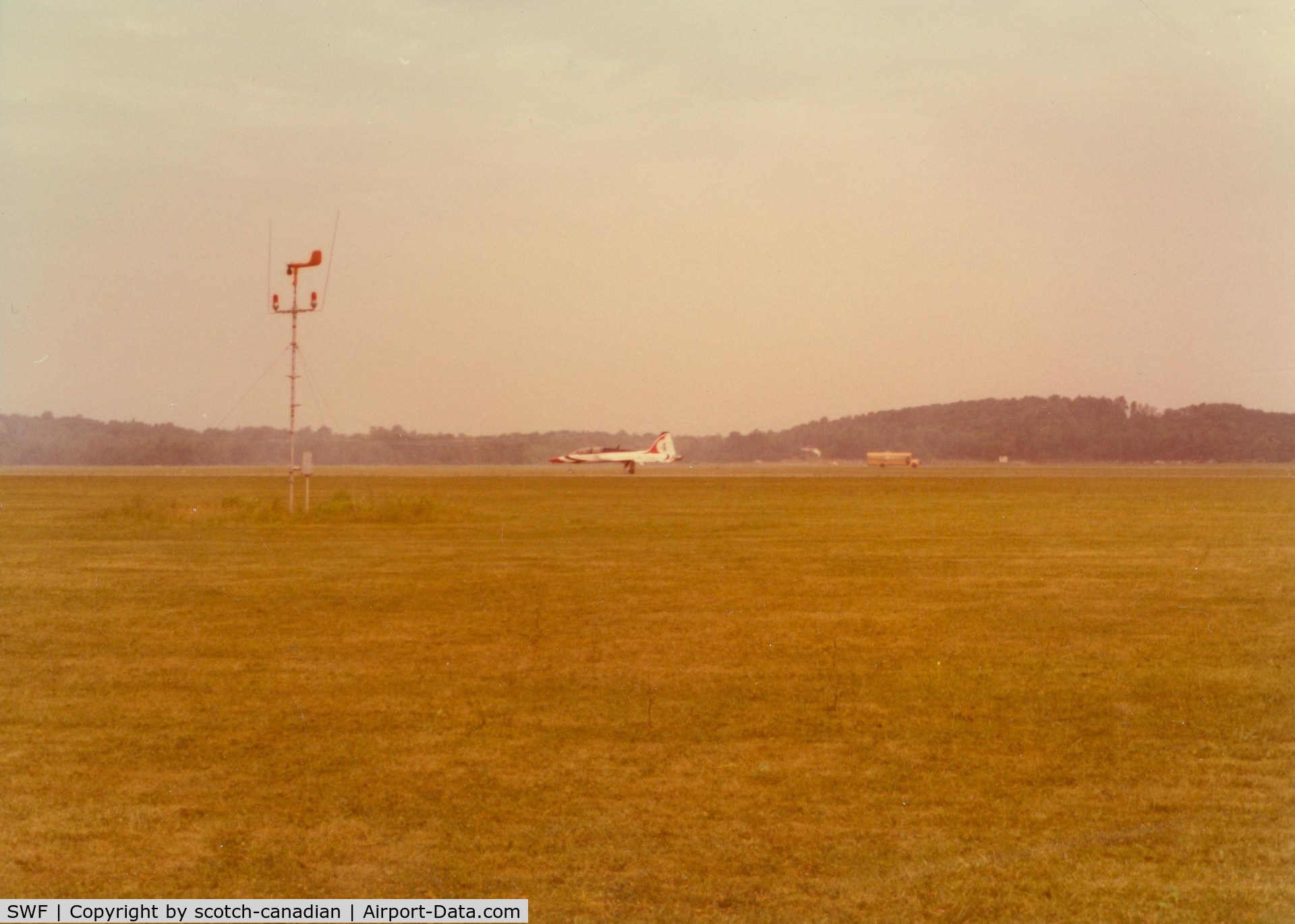 Stewart International Airport (SWF) - Thunderbird 4 at Stewart International Airport, Newburgh, NY