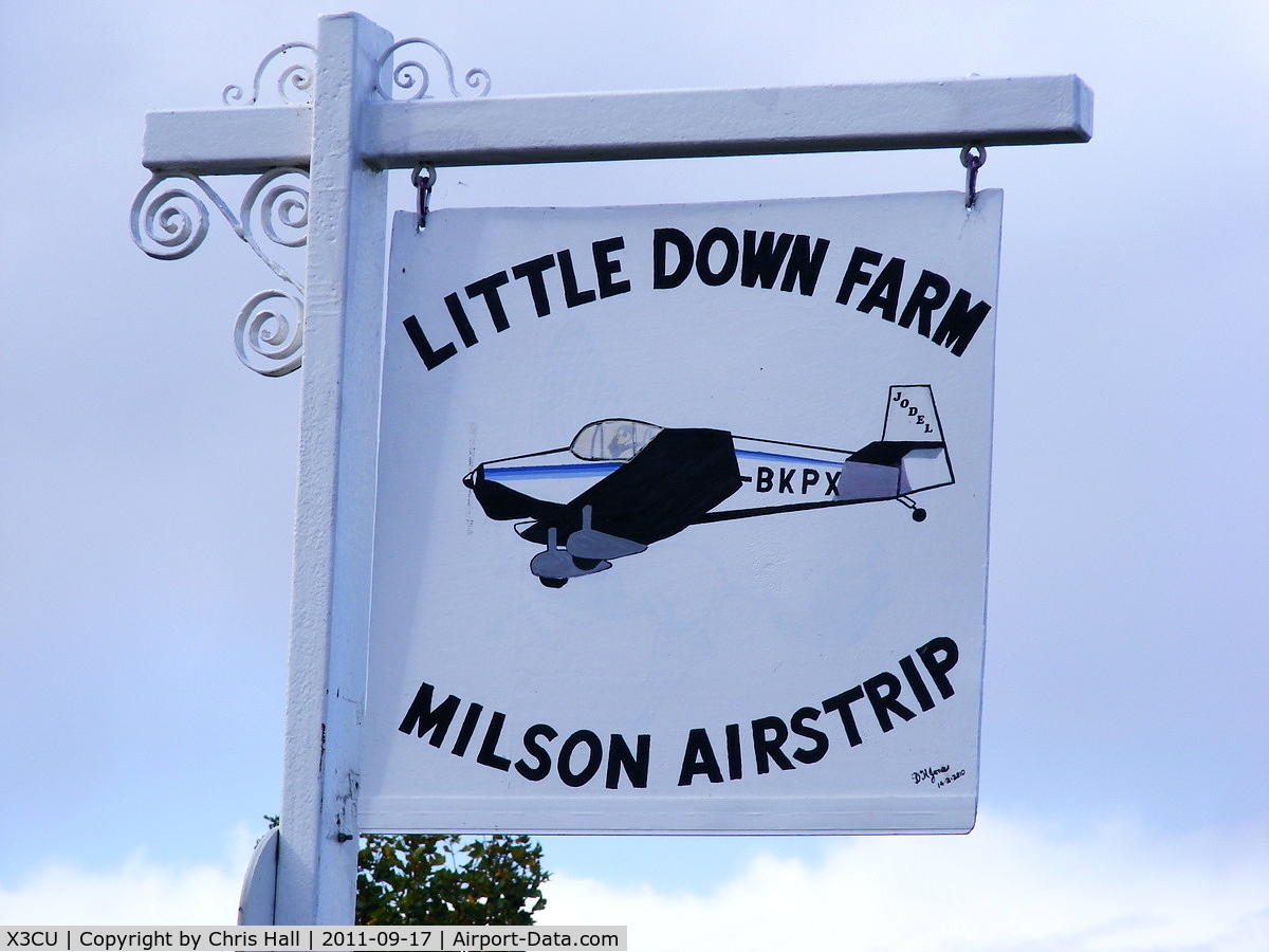 X3CU Airport - Milson Airstrip, Little Down Farm, Worcestershire