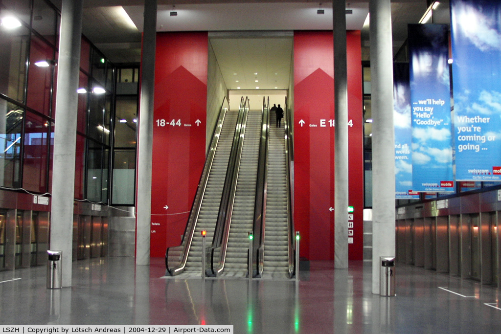 Zurich International Airport, Zurich Switzerland (LSZH) - Terminal E 