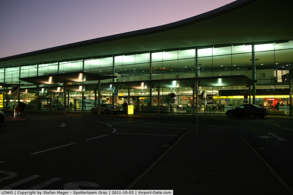 Graz Airport, Graz Austria (LOWG) - Graz Airport / Departure Terminal