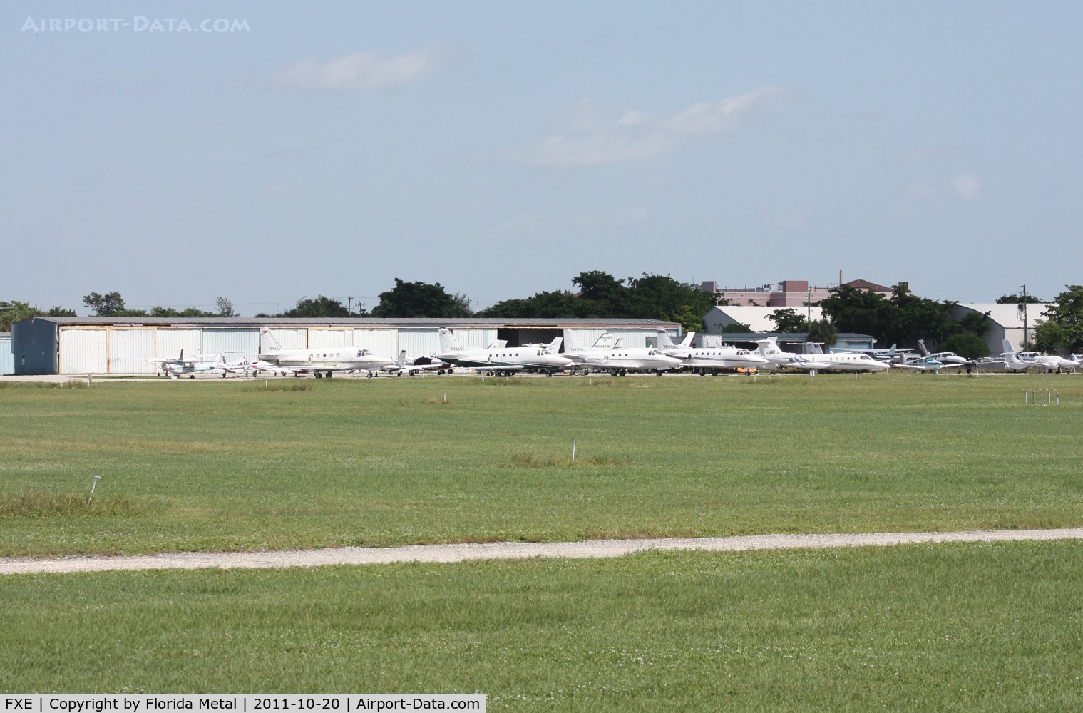 Fort Lauderdale Executive Airport (FXE) - Across the field from spotting area
