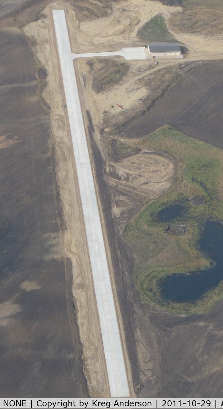 NONE Airport - An unknown, private airport being constructed 2 miles SSW of Terrace, MN.