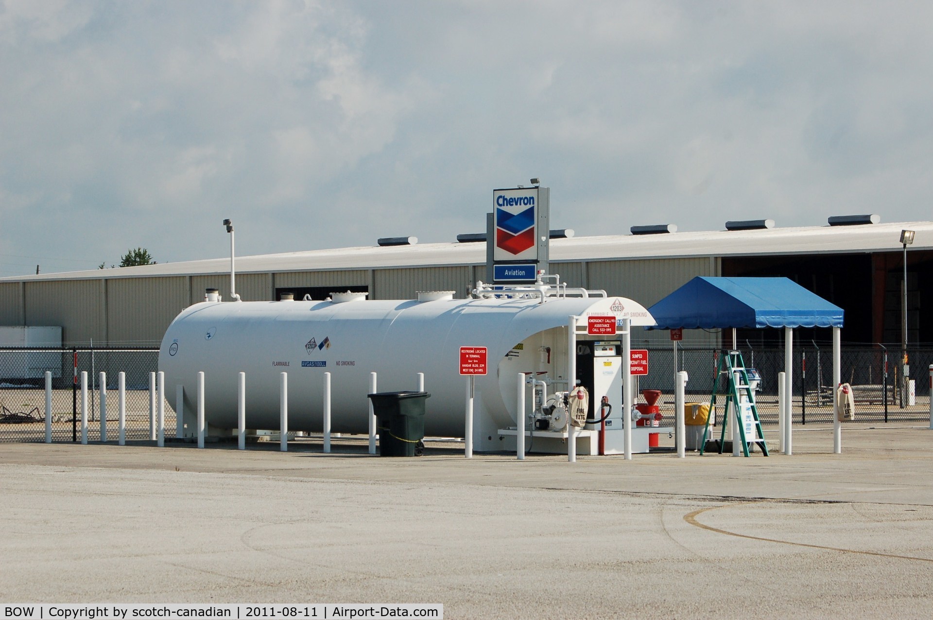 Bartow Municipal Airport (BOW) - Self Service Fuel at Bartow Municipal Airport, Bartow, FL
