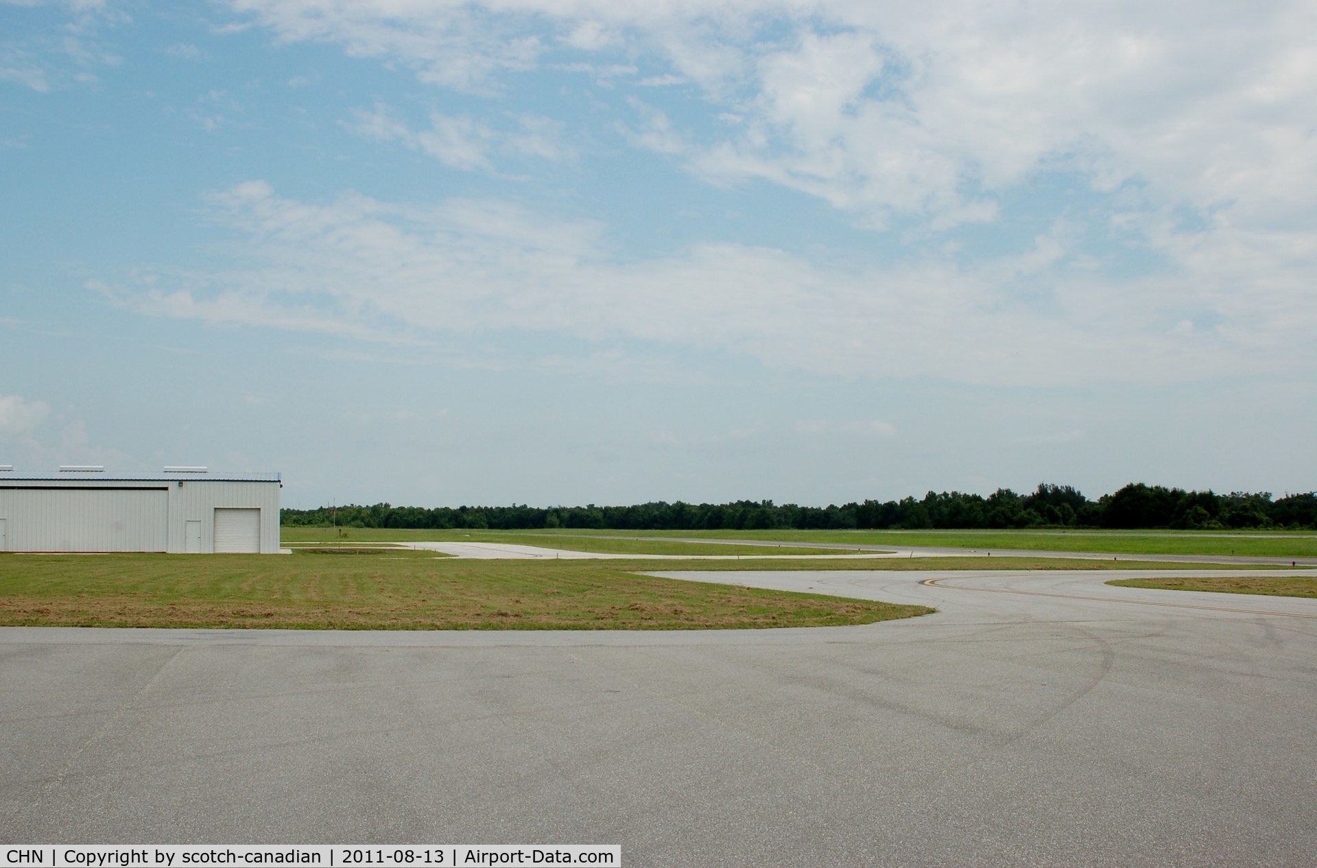 Wauchula Municipal Airport (CHN) - Approach End of Runway 18 at Wauchula Municipal Airport, Wauchula, FL