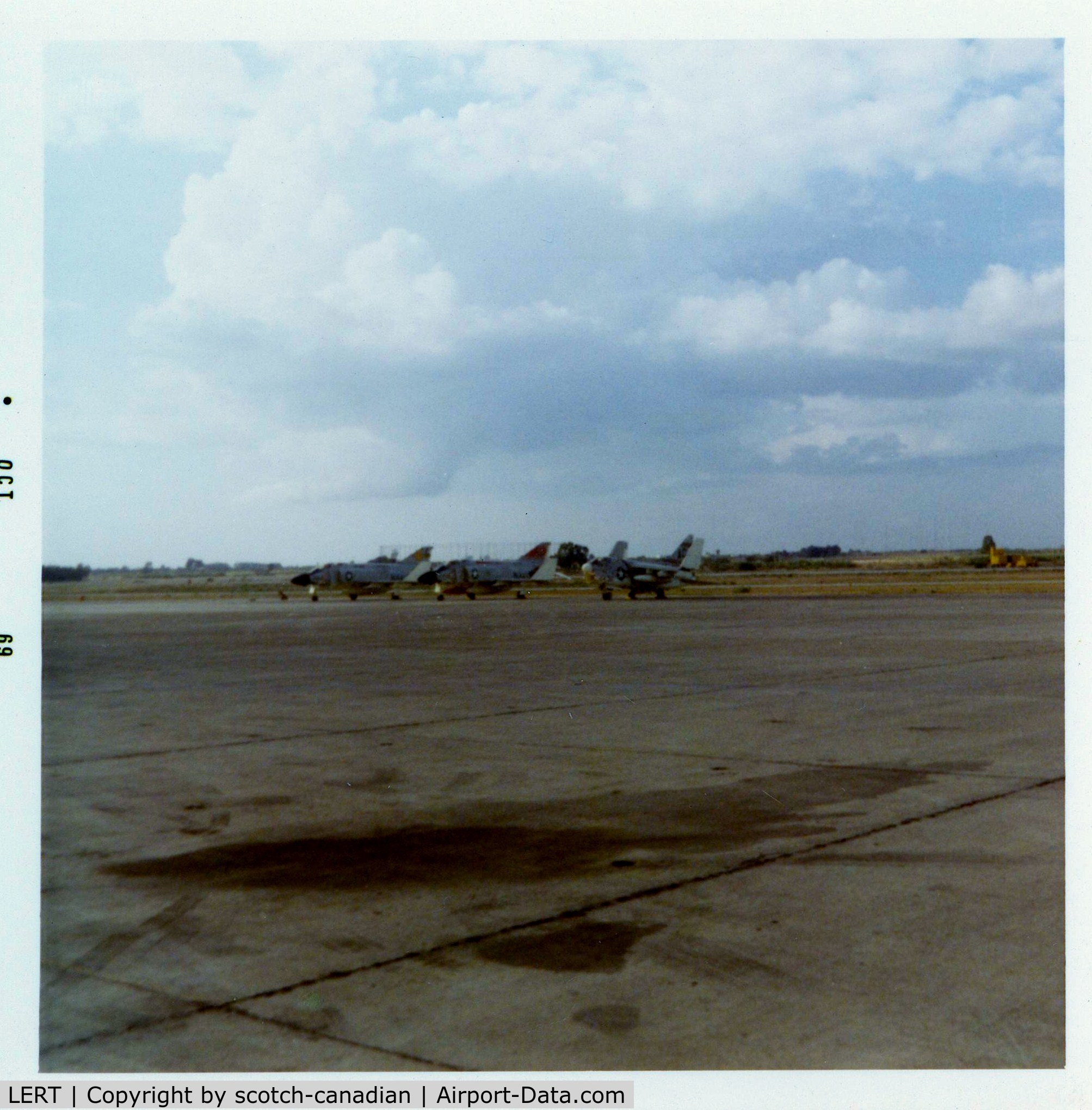 LERT Airport - Aircraft on the Flight Line at Naval Air Station, Rota, Spain
