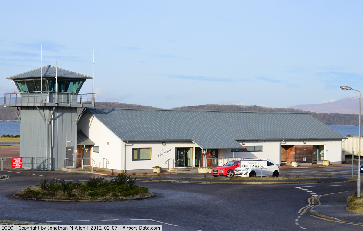 Oban Airport, Oban, Scotland United Kingdom (EGEO) - Terminal building - Oban (North Connel) Airport