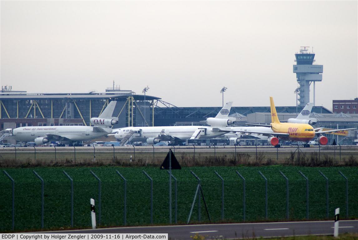 Leipzig/Halle Airport, Leipzig/Halle Germany (EDDP) - View to the american corner in western parts of LEJ.