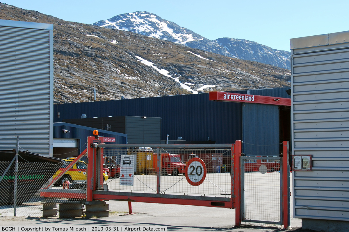 Nuuk Airport, Nuuk (Godthåb) Greenland (BGGH) - Air Greenland's home base in Nuuk.