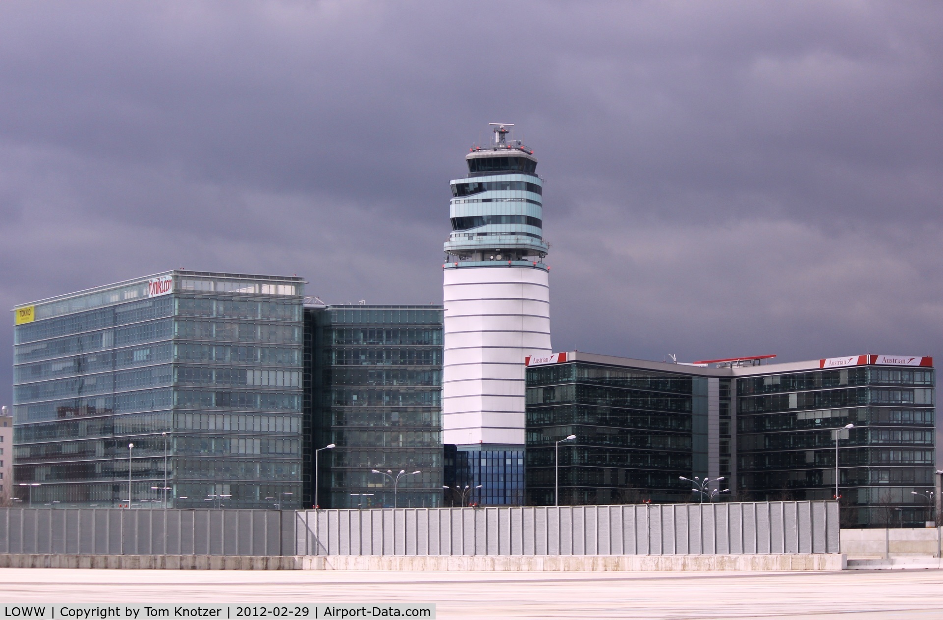 Vienna International Airport, Vienna Austria (LOWW) - Officepark 1 and 2 - with Tower