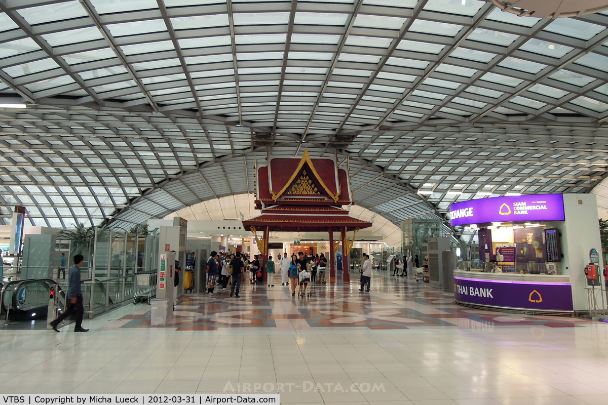 Suvarnabhumi Airport (New Bangkok International Airport), Samut Prakan (near Bangkok) Thailand (VTBS) - At Bangkok