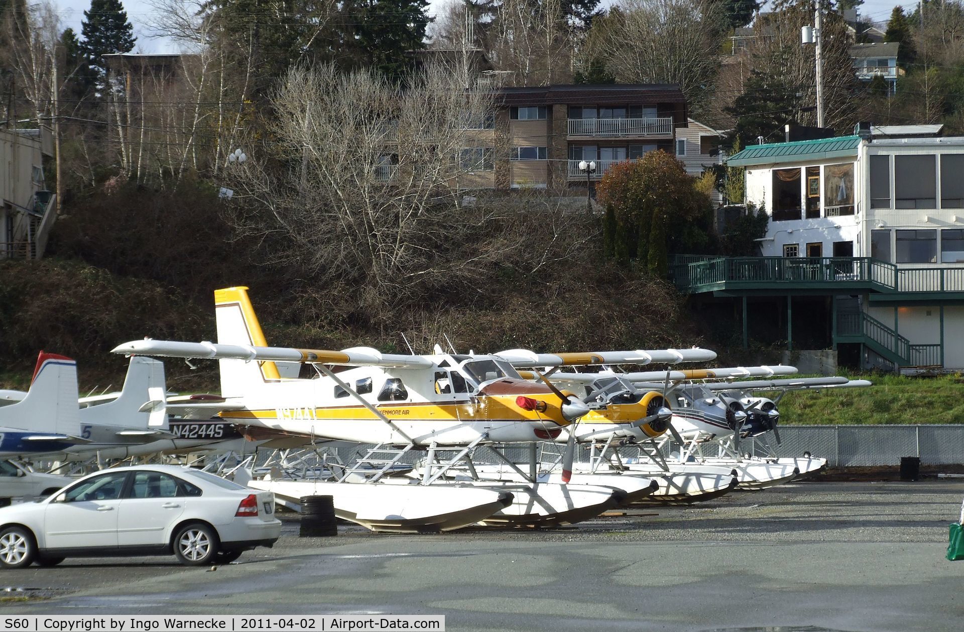 Kenmore Air Harbor Inc Seaplane Base (S60) - lots of floatplanes at Kenmore Air Harbor