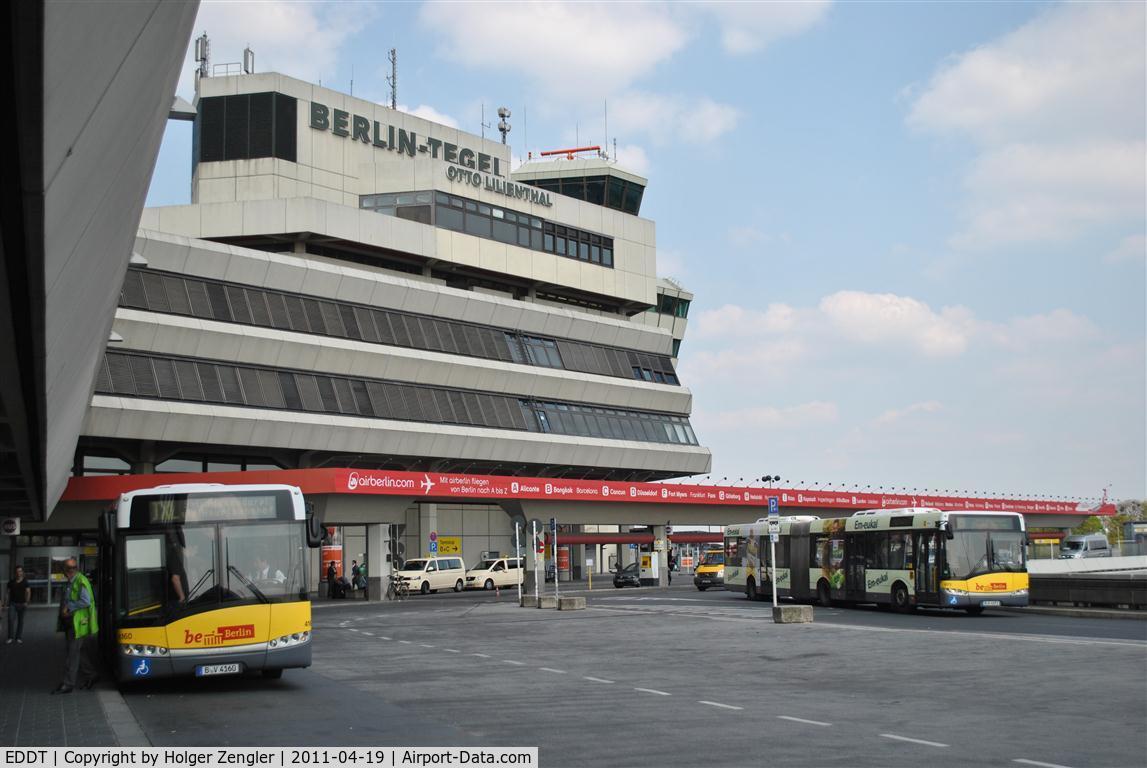 Tegel International Airport (closing in 2011), Berlin Germany (EDDT) - Main building of Berlin-Tegel International Airport.