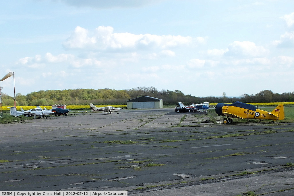 Tatenhill Airfield Airport, Tatenhill, England United Kingdom (EGBM) - disused runway at Tatenhill