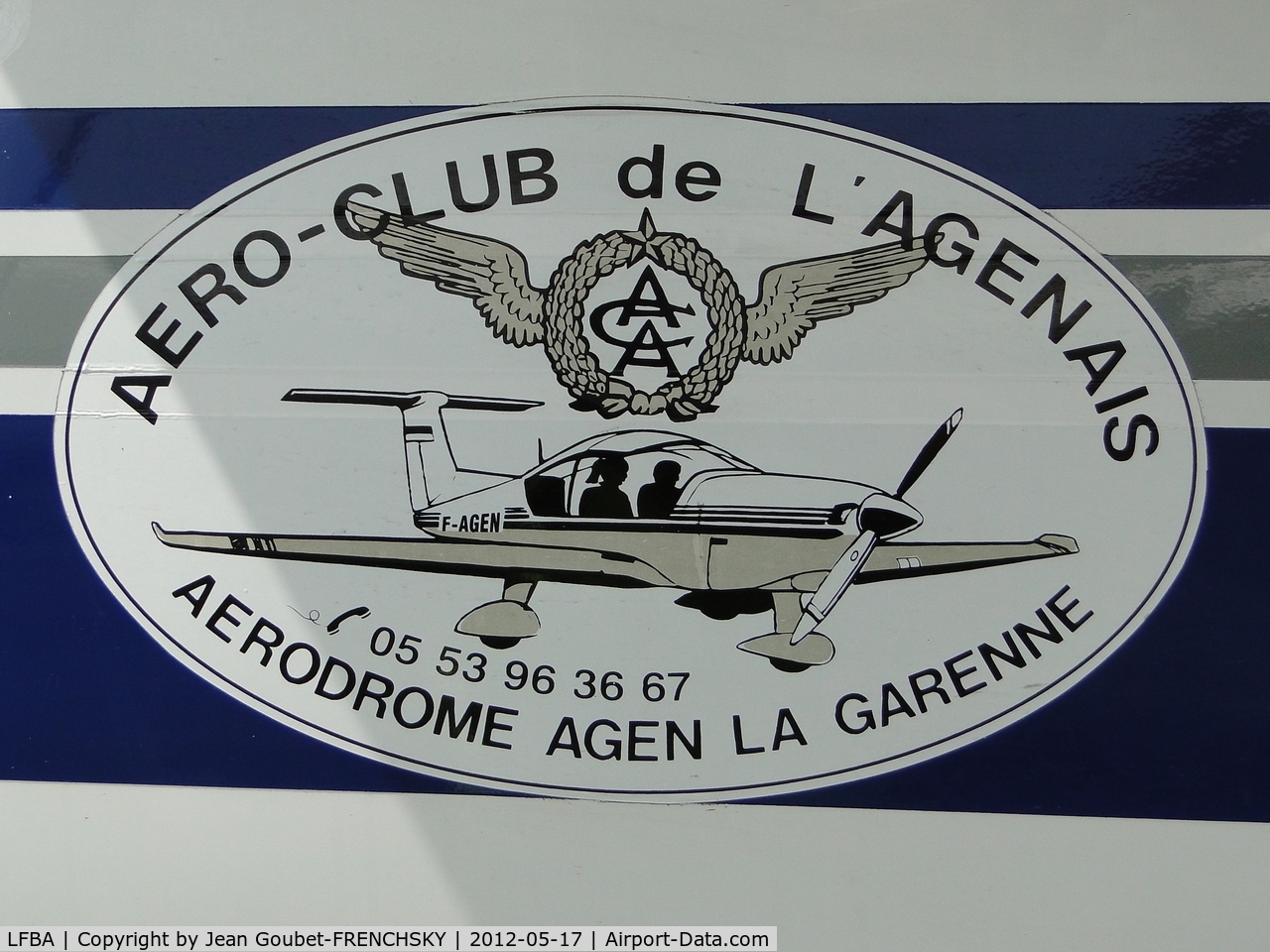 Agen Airport, La Garenne Airport France (LFBA) - F-BUEO