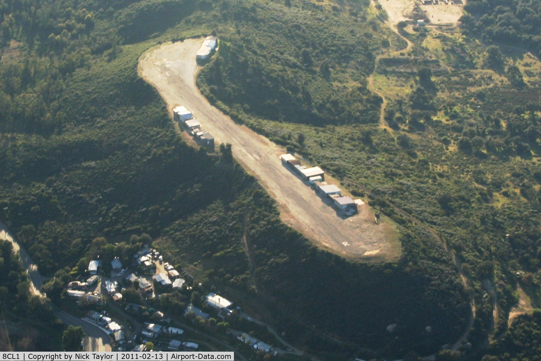 Lake Wohlford Resort Airport (8CL1) - Lake Wohlford private strip