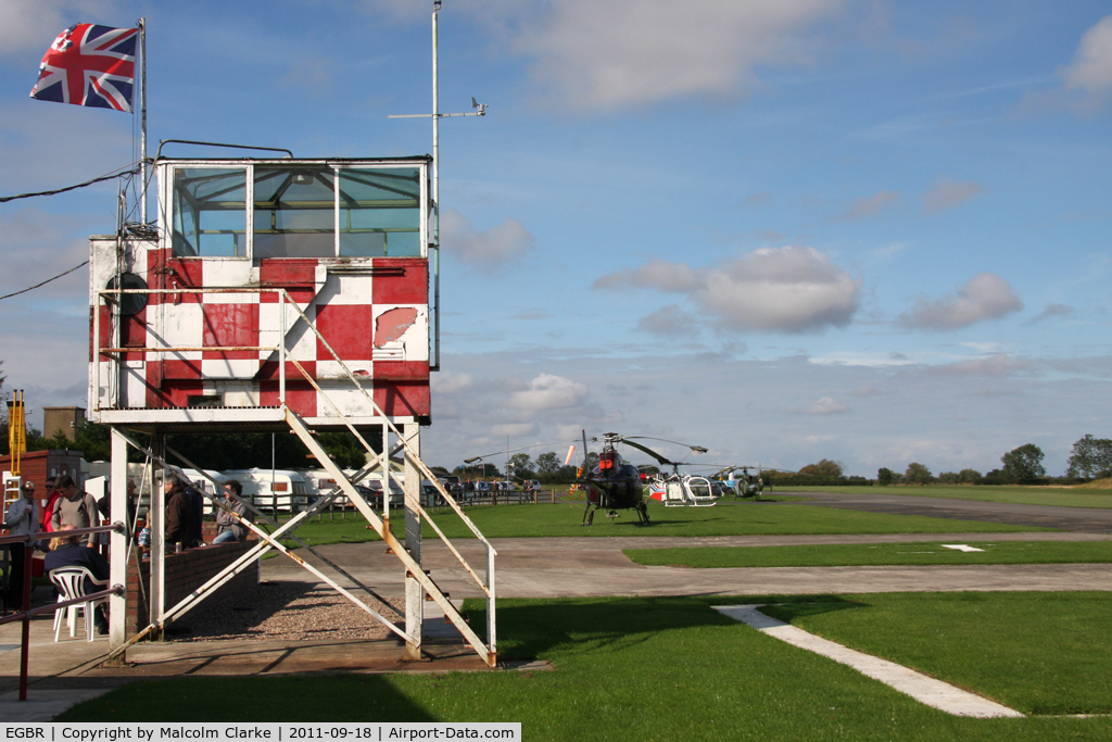 EGBR Airport - Control tower, Breighton Airfield, September 2011..