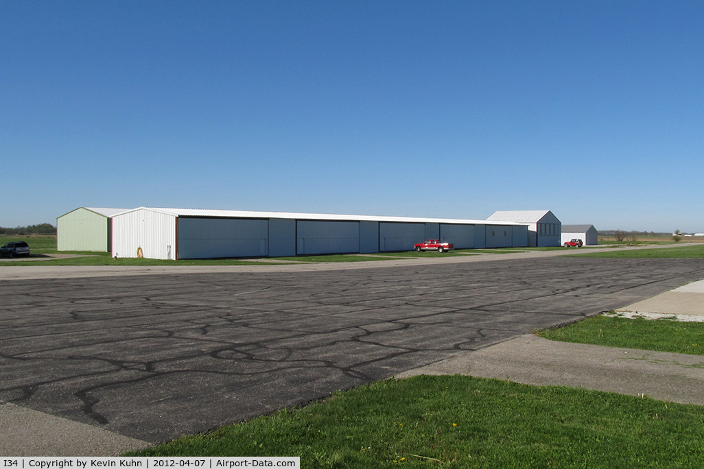 Greensburg Municipal Airport (I34) - T-hangars