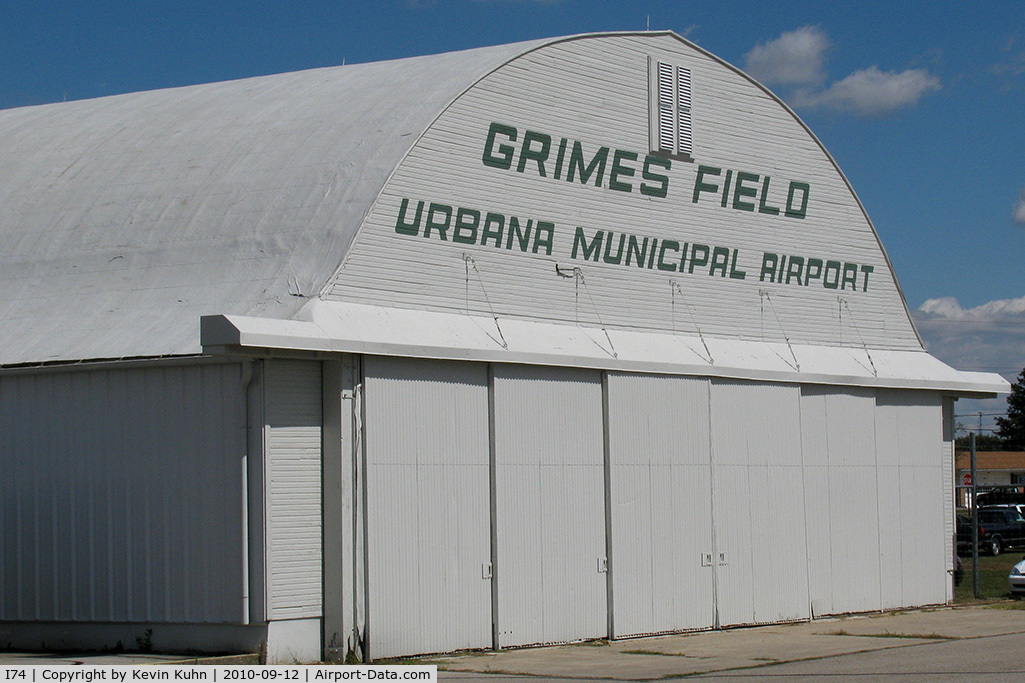 Grimes Field Airport (I74) - Hangar