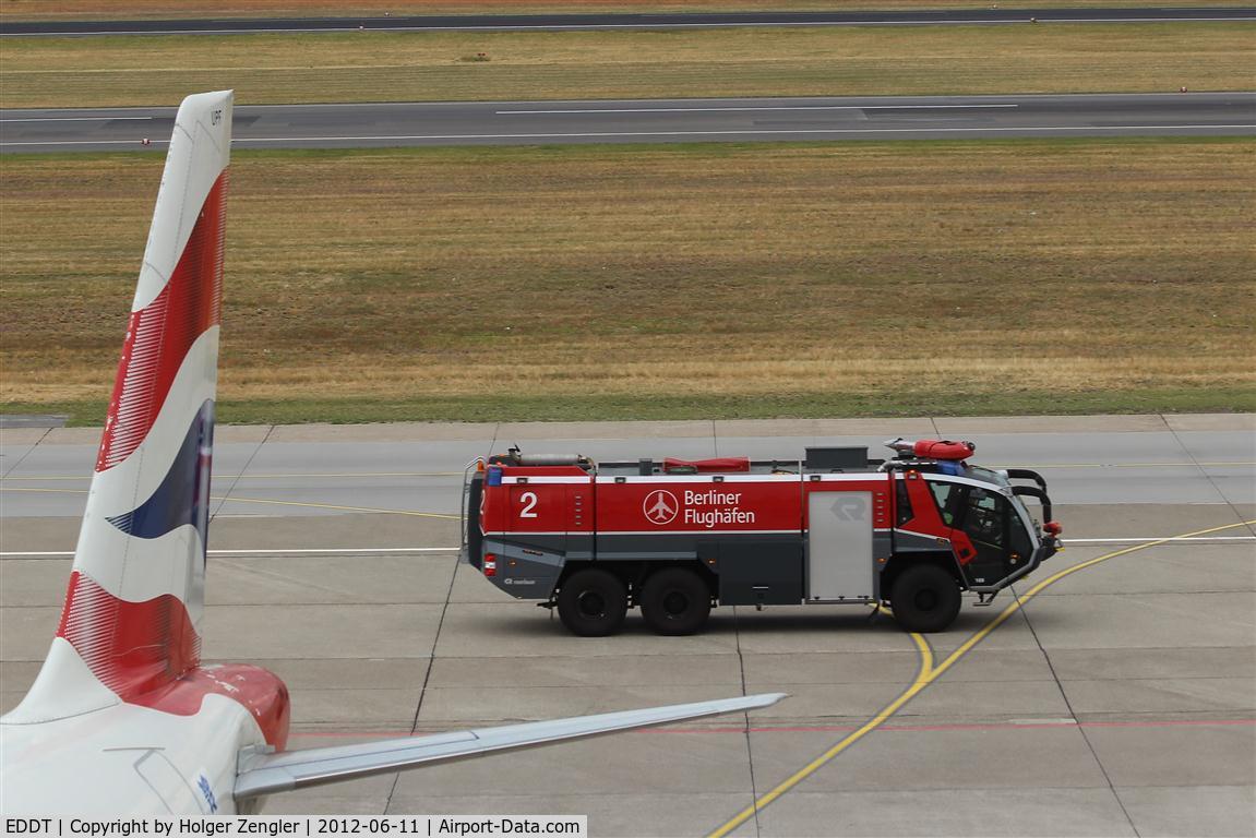 Tegel International Airport (closing in 2011), Berlin Germany (EDDT) - Fire engine on patrol.....