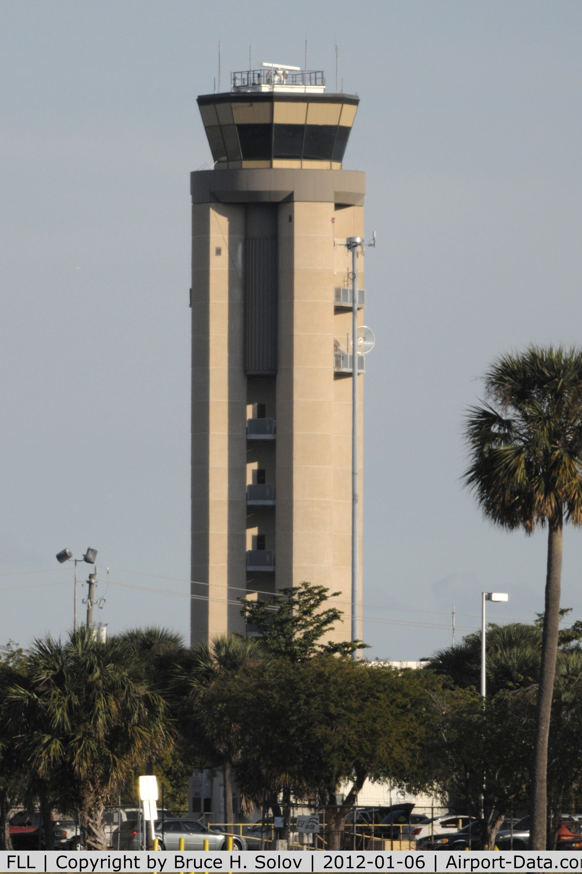 Fort Lauderdale/hollywood International Airport (FLL) - The air traffic control tower at Ft. Lauderdale Hollywood International Airport
