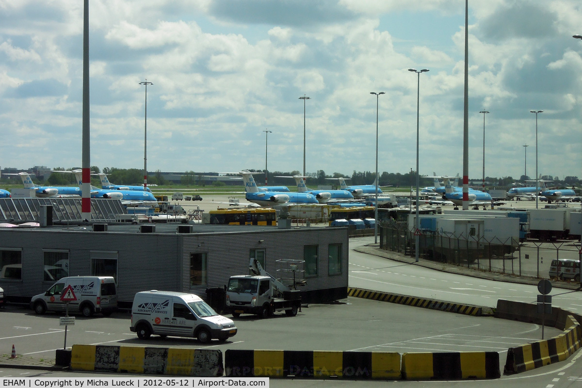 Amsterdam Schiphol Airport, Haarlemmermeer, near Amsterdam Netherlands (EHAM) - Fokker Heaven