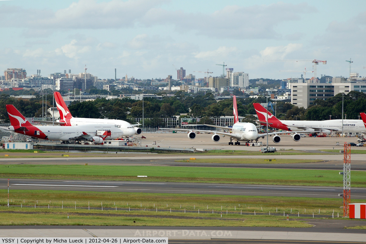 Sydney Airport, Mascot, New South Wales Australia (YSSY) - Lots of heavy Kangaroos...