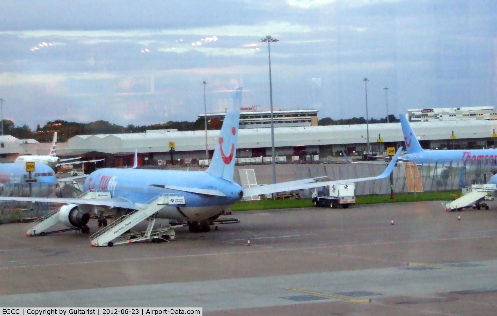 Manchester Airport, Manchester, England United Kingdom (EGCC) - Out of the windows of T2 again