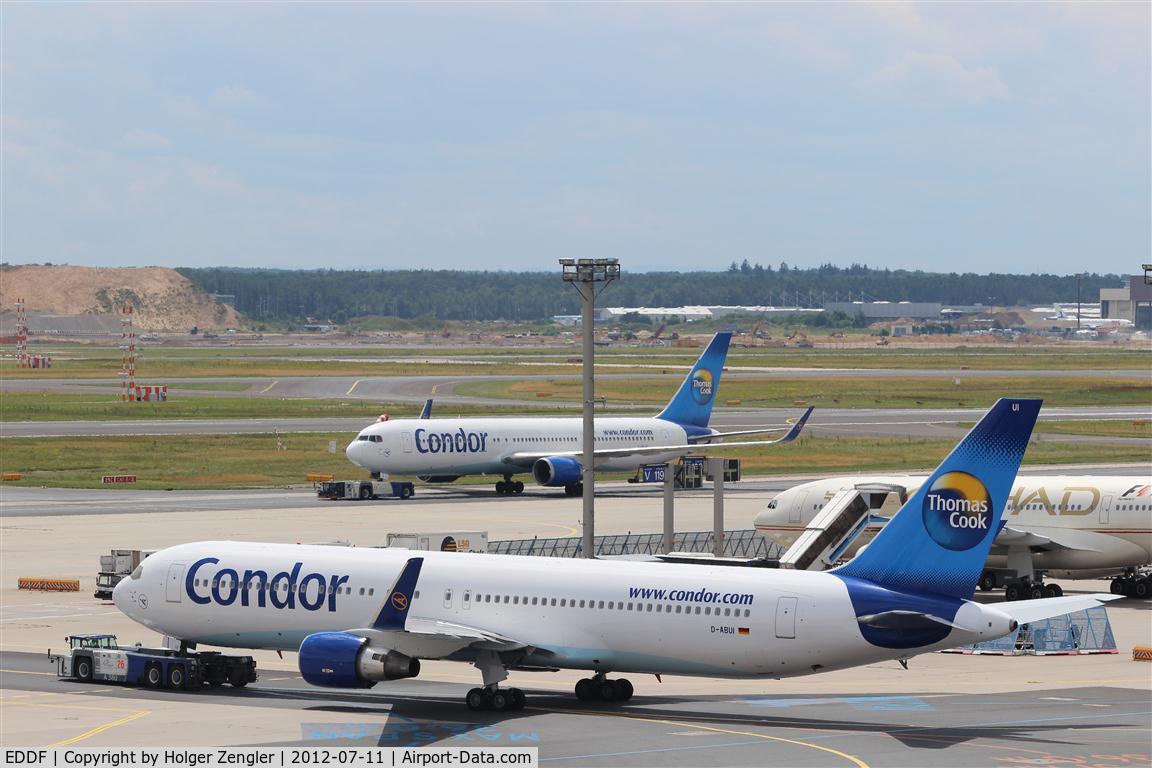 Frankfurt International Airport, Frankfurt am Main Germany (EDDF) - Attendees of all wednesdays pulling competition (sponsored by Condor) are on the way to starting line.....