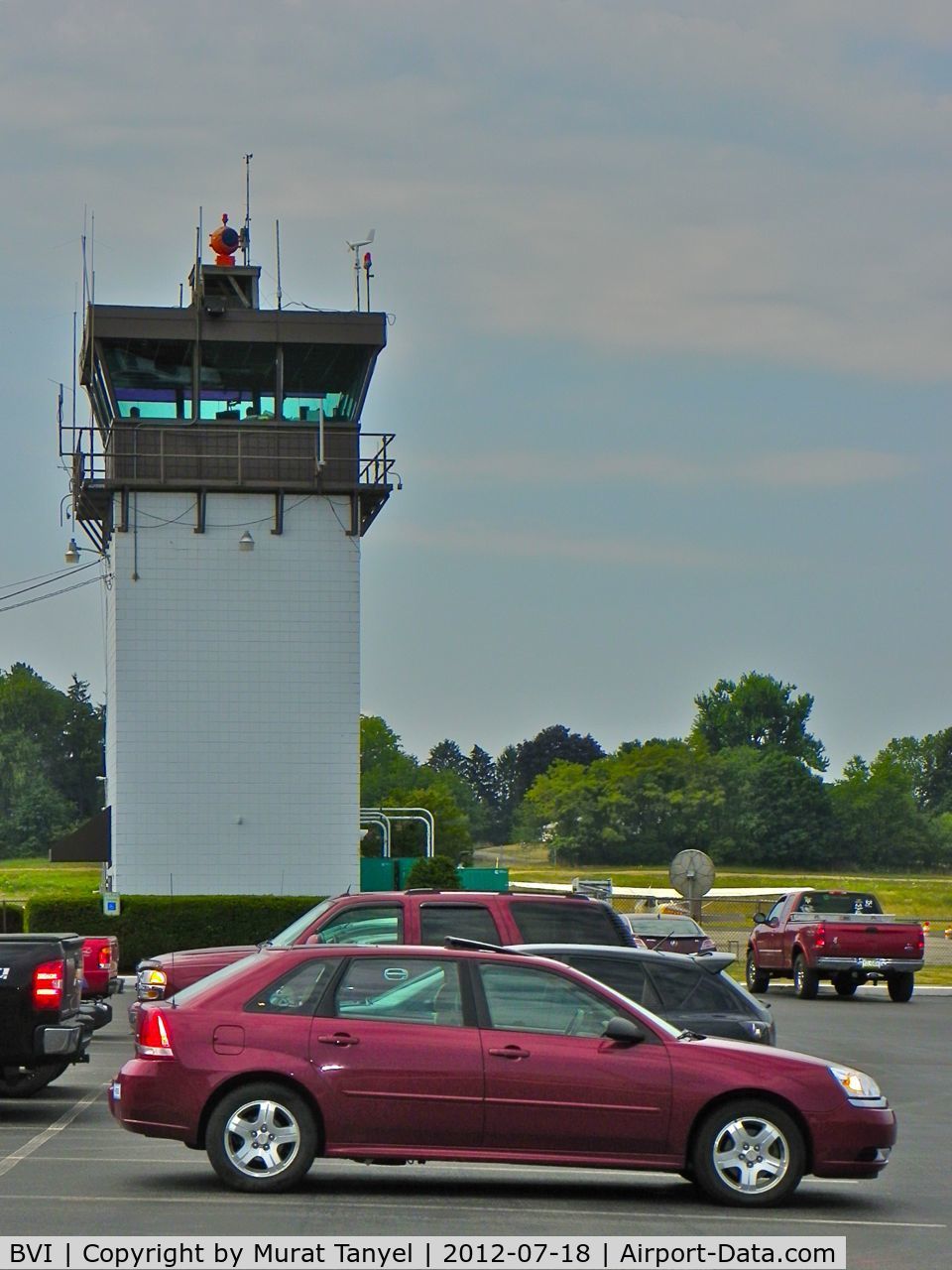Beaver County Airport (BVI) - The control tower