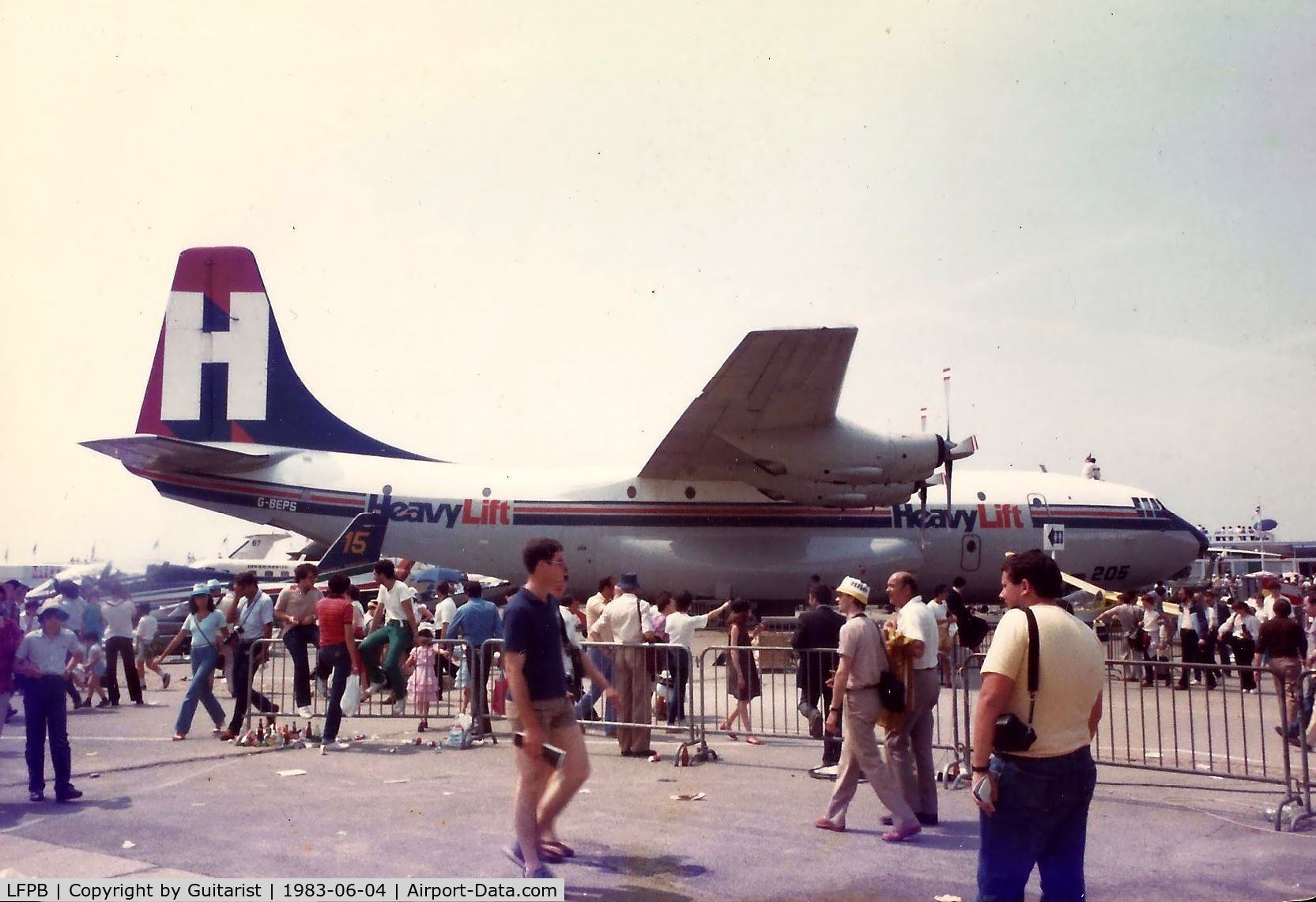 Paris Airport,  France (LFPB) - Paris Air Show at Le Bourget in June 1983 