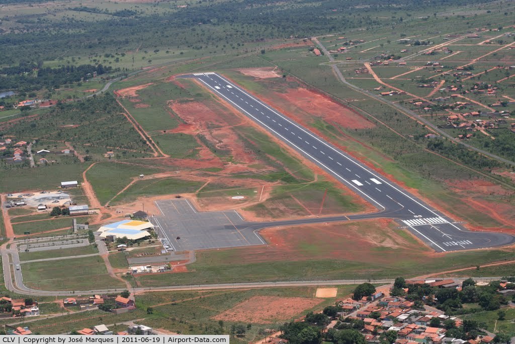 Caldas Novas Airport, Caldas Novas, Goiás Brazil (CLV) - Now SBCN