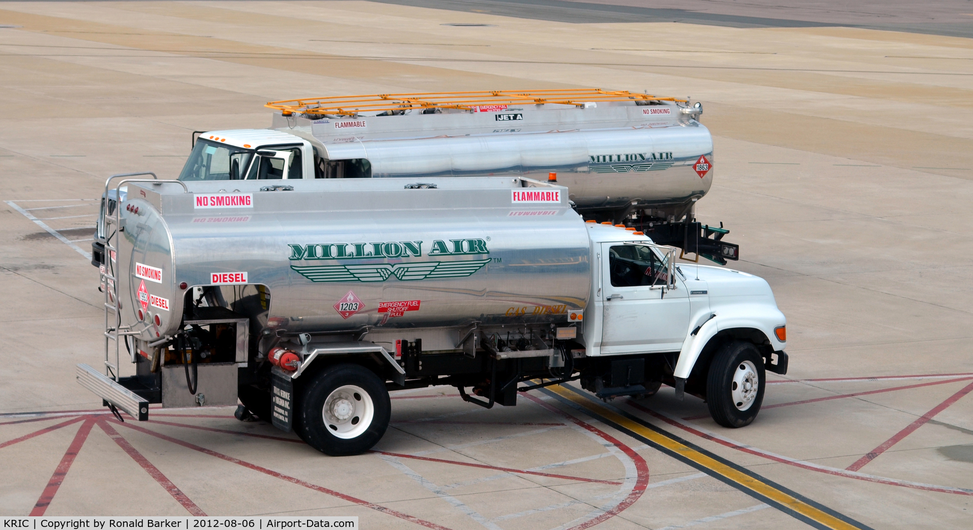 Richmond International Airport (RIC) - Fuel trucks