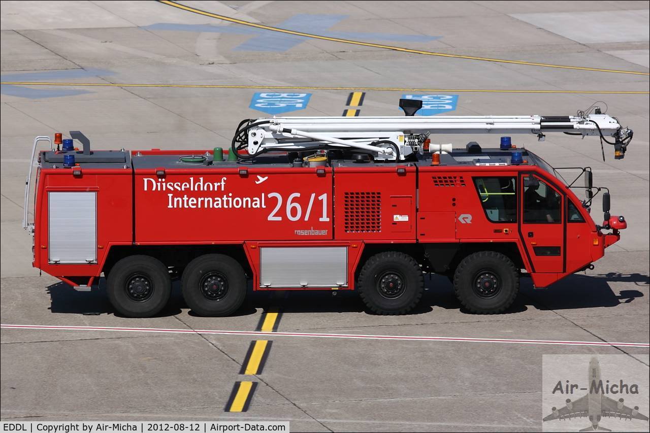 Düsseldorf International Airport, Düsseldorf Germany (EDDL) - Airport Fire Department 26/1