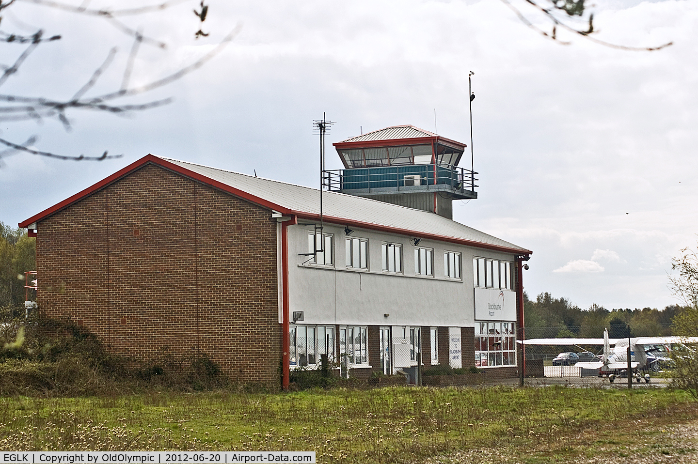 Blackbushe Airport, Camberley, England United Kingdom (EGLK) - Control tower block