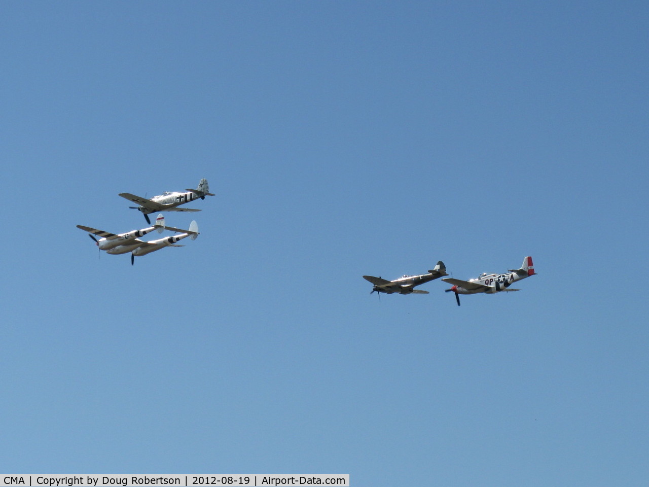Camarillo Airport (CMA) - Formation overflight 26