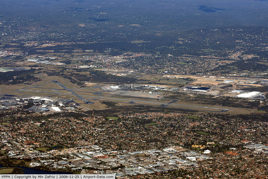 Perth International Airport, Redcliffe, Western Australia Australia (YPPH) - Perth Int'l from above.