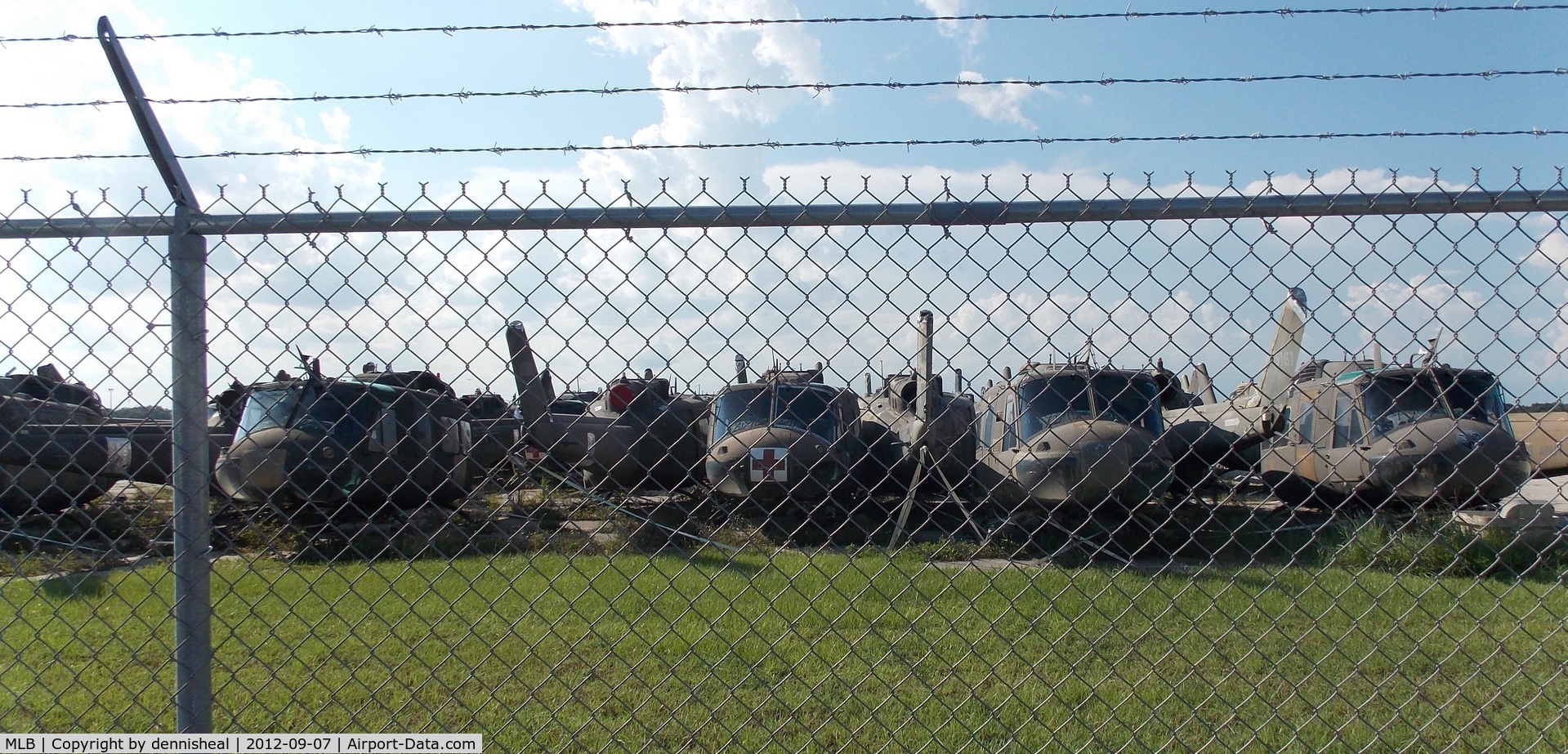 Melbourne International Airport (MLB) - AIRPORT HAS A LARGE BONE YARD OF MASH HELICOPTERS