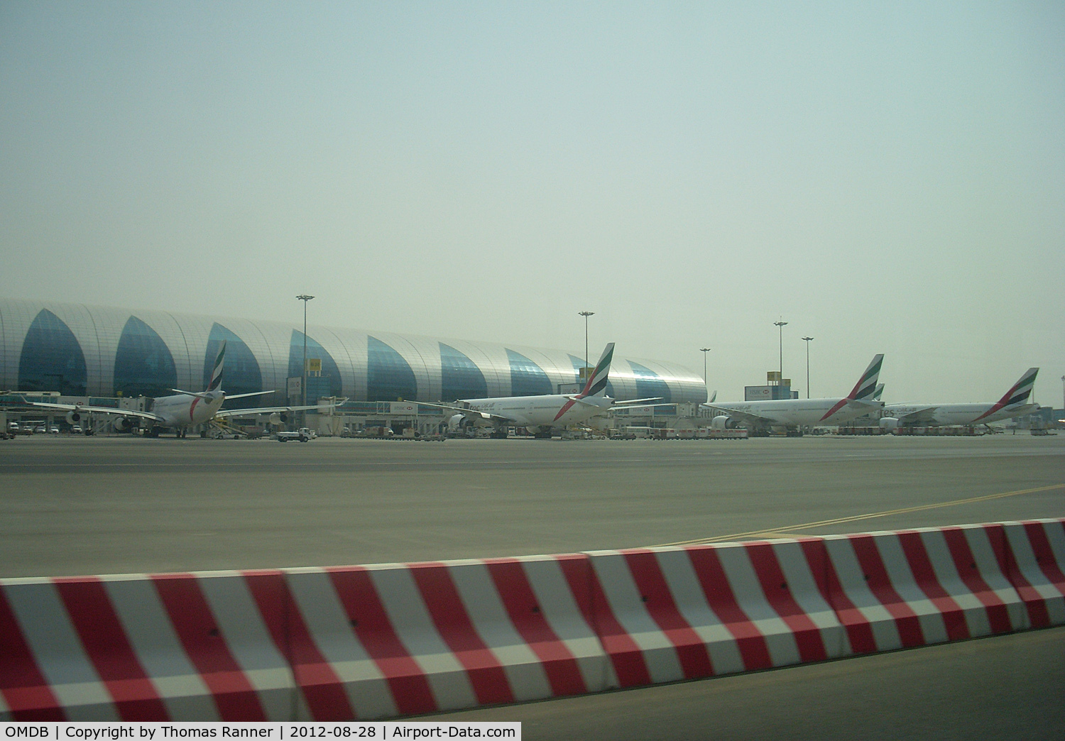 Dubai International Airport, Dubai United Arab Emirates (OMDB) - Emirates Section