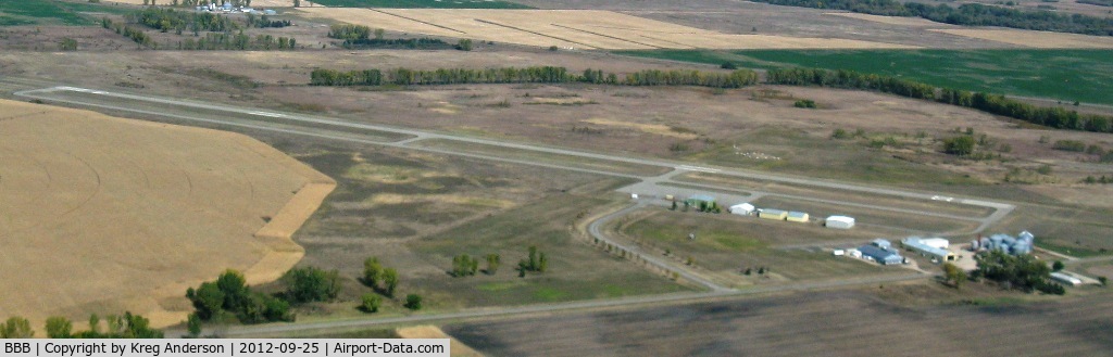Benson Municipal Airport (BBB) - On downwind for runway 32 at Benson Municipal Airport in Benson, MN.