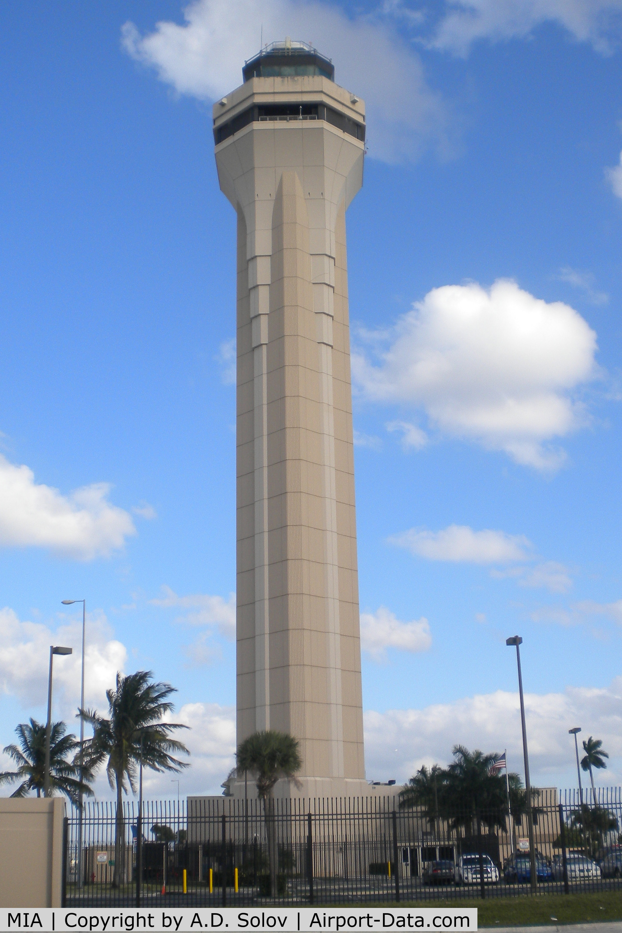 Miami International Airport (MIA) - MIA air traffic control tower